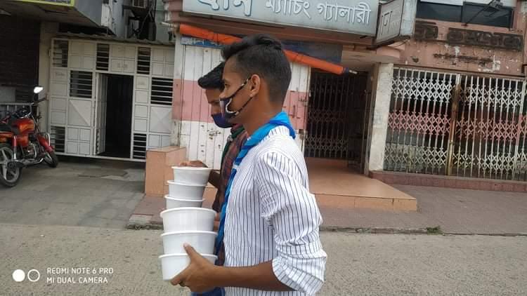 Eid Food Distribution #Golden Eagle Open Air Scout Group  