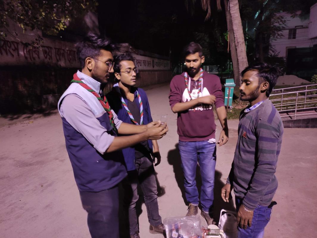 প্লাস্টিক টাইড টানার্র চ্যালেঞ্জ ব্যাজ : 

প্রারম্ভিক পযার্য় :সমাজ সেবা