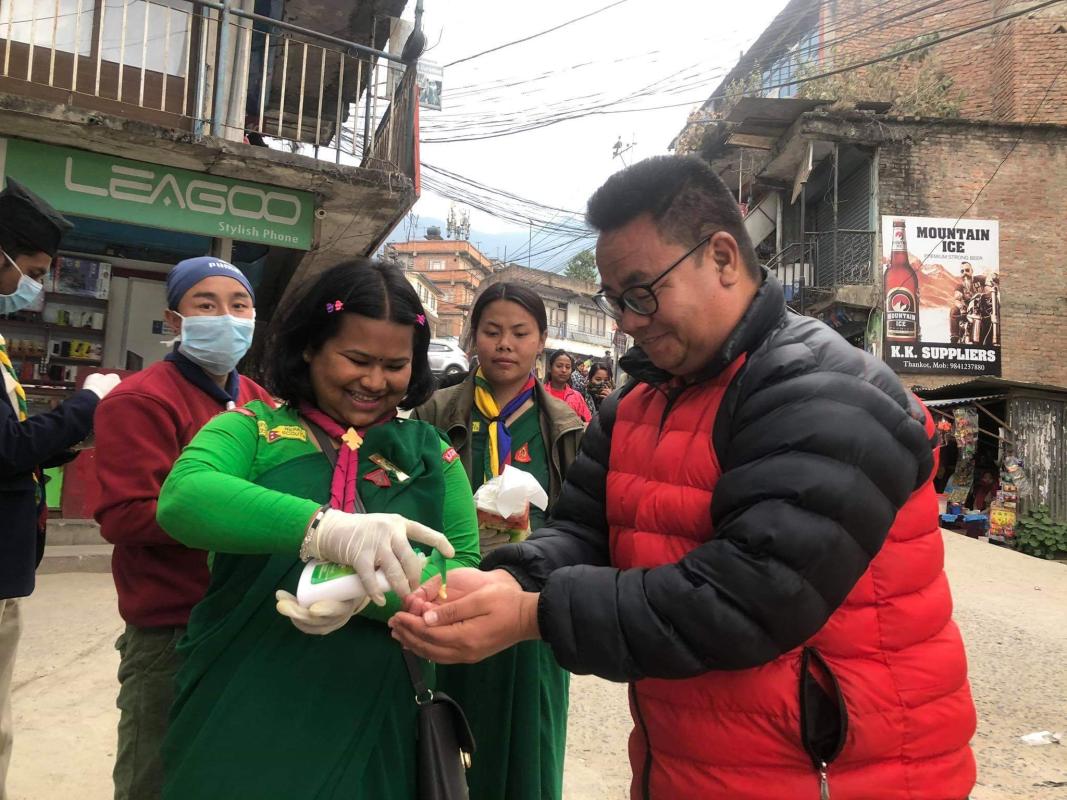 Awareness campaign against covid-19