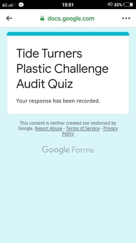 Personal Plastic Audit Quiz