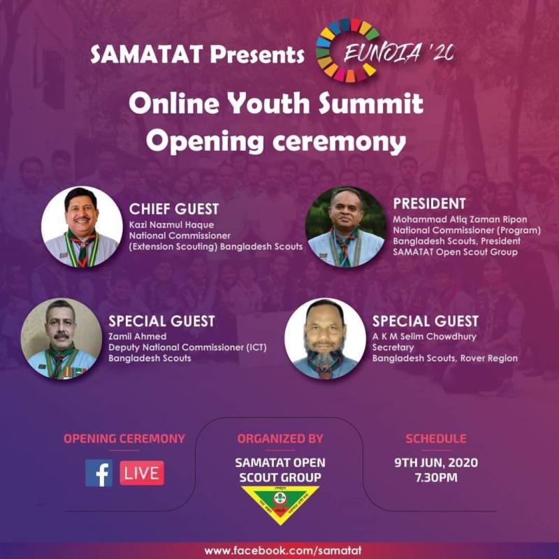 First ever online youth summit was held by Samatat