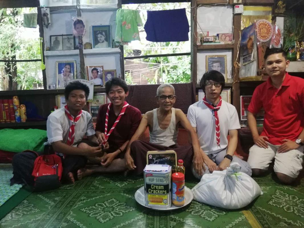 A visit to the Lion Scout of Myanmar Scout