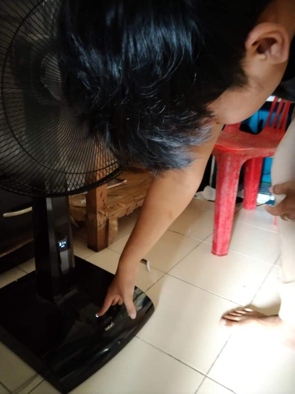 ปิดพัดลมเมื้อไม่ใช้