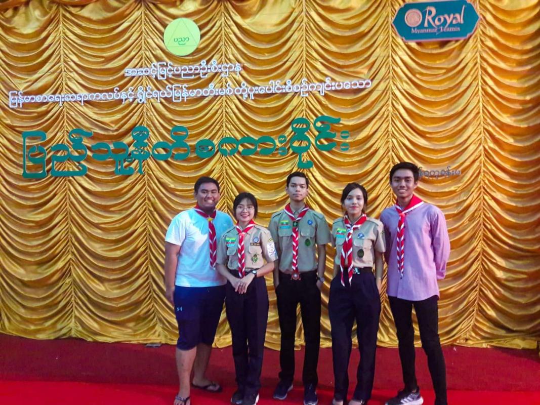 University Of Yangon Rovers Team Attended the "Civic Dialogue"