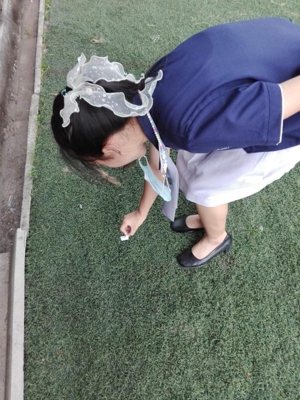 เก็บขยะ
