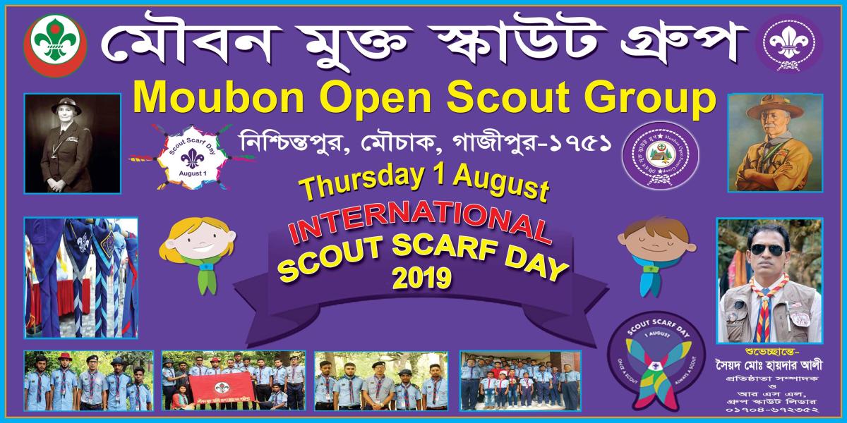 International Scout Scarf Day 2019.