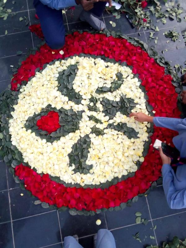 ২১শে ফেব্রুয়ারি ২০২০।শহীদদের প্রতি শ্রদ্ধাজ্ঞাপন। 