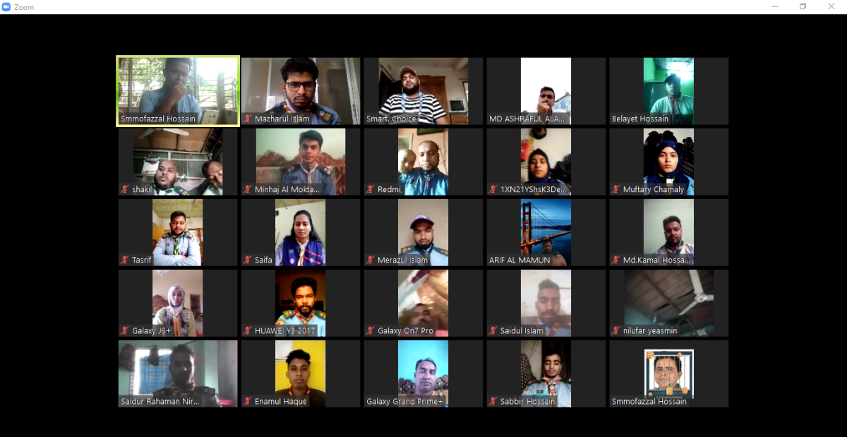 গাজীপুরে রোভার ওয়ার্কশপ অনুষ্ঠিত