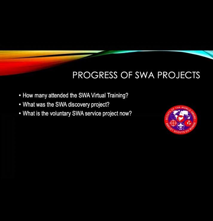 Discussion with National Messengers of Peace Coordinator 