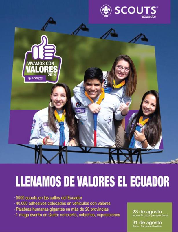 Vivamos con Valores, Quito 2014