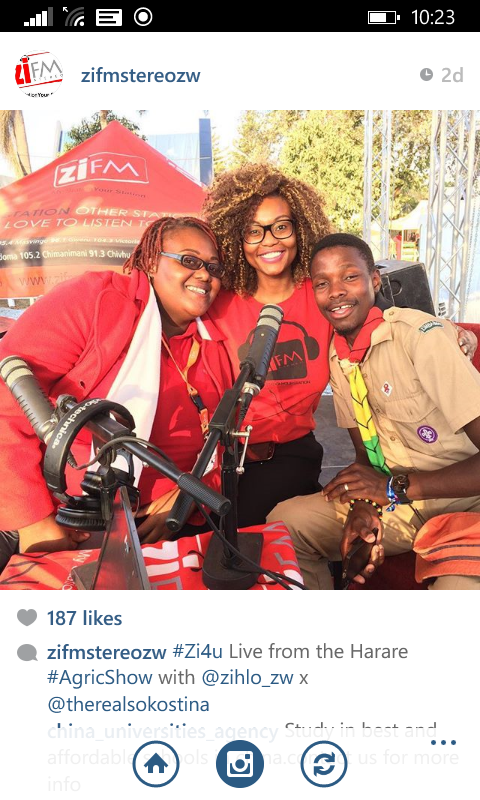 Zimbabwe Scout News updates of the Agricultural Show in the capital city Harare