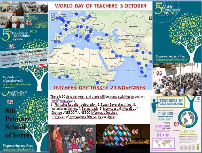 TEACHER'S DAY IN TURKEY AND MY TEACHER FRIENDS