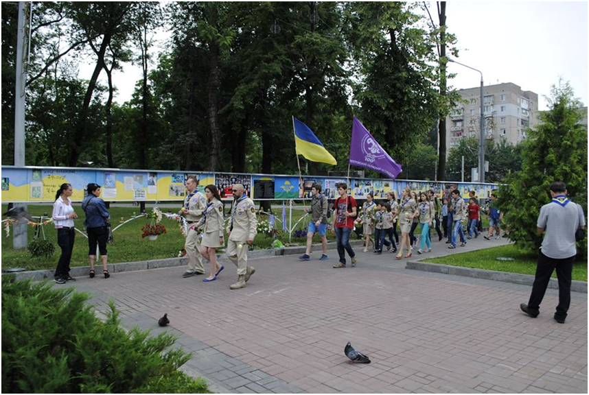 Вшанування пам`яті загиблих Дніпропетровських десантників