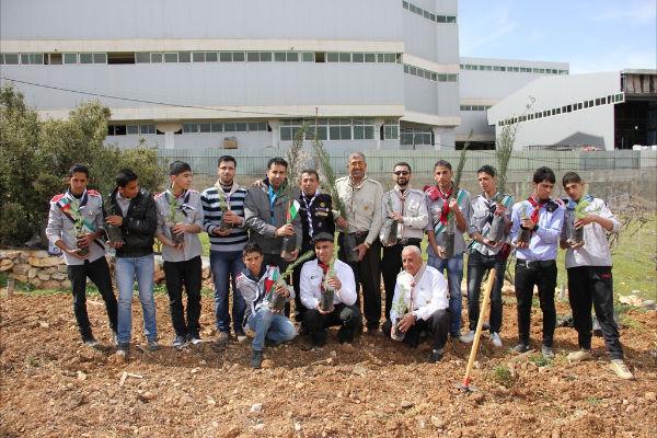 جمعية الكشافة والمرشدات الفلسطينية تدعوا  للمشاركة في حملة غرس 100 شجرة بمناسبة المئوية الكشفية الفلسطينية والعربية 