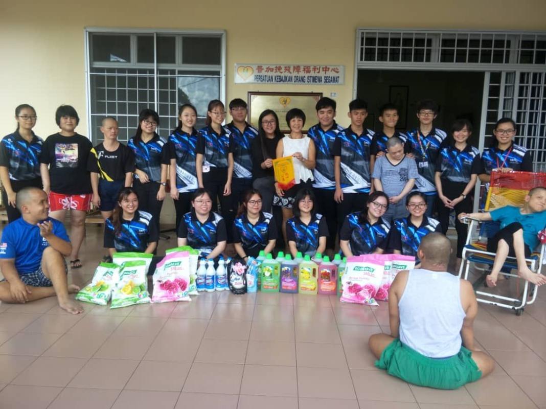 Community Service to Pusat Kebajikan Orang Istimewa Segamat
