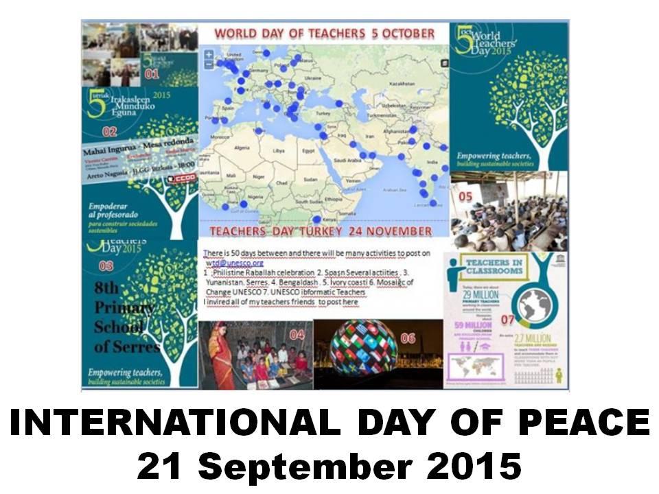 UN OBSERVENCES 1 AUG 2015 1 AUG 2016