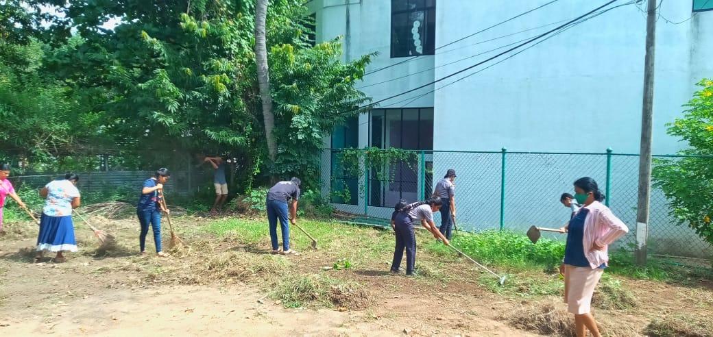 Clining the kurunegala district scout association h,q,