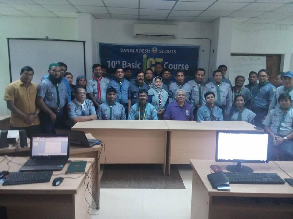 10 ICT Basic Course for Training team members of Bangladesh Scouts