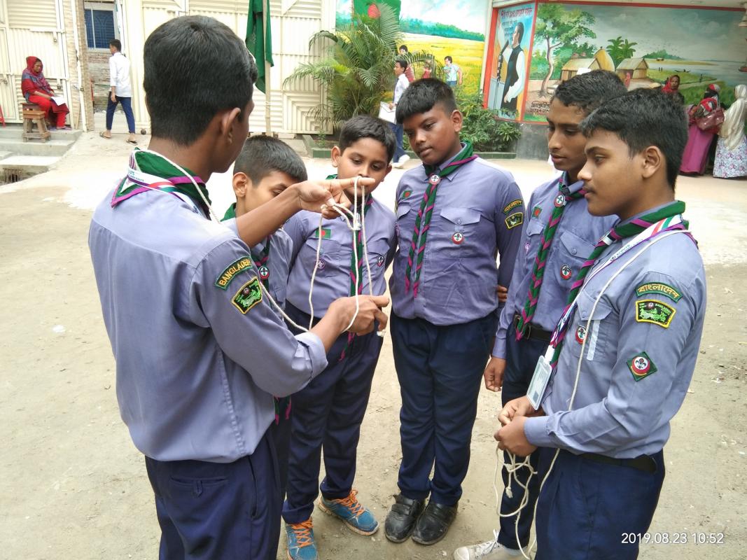 Weekly Troop Meeting - Scout activities 