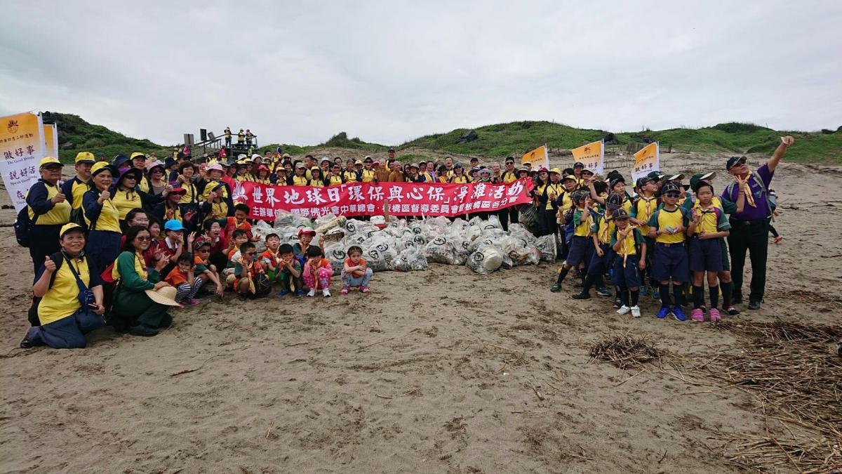 老梅綠石槽淨灘 環境放光 clean beach environment is beautiful