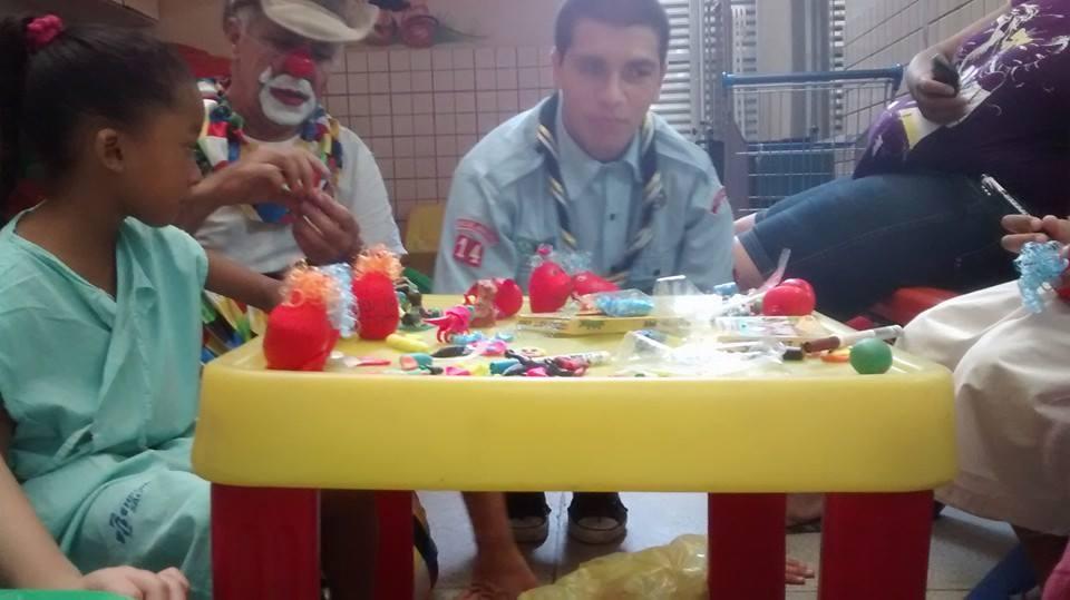Um dia de Criança no Hospital.