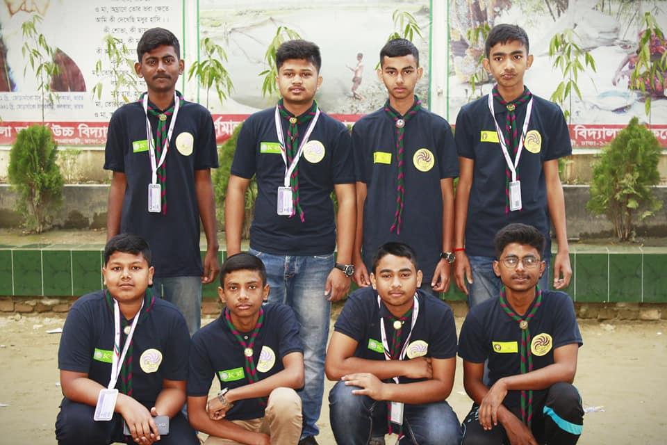  10th Bangladesh & 3rd Saanso Scout Jamboree Participant of BAHSCSG