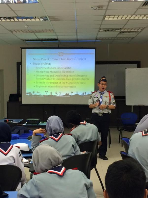 Facilitate for 2nd Malaysia Chapter Scouts of the World Discovery Workshop 