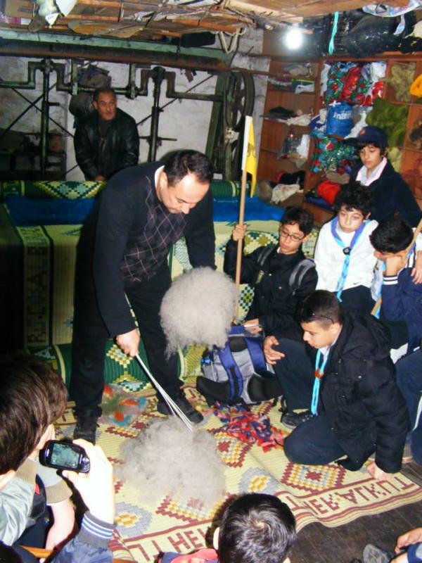 TRADITIONAL HANDICRAFT OF "FELT" IN TIRE