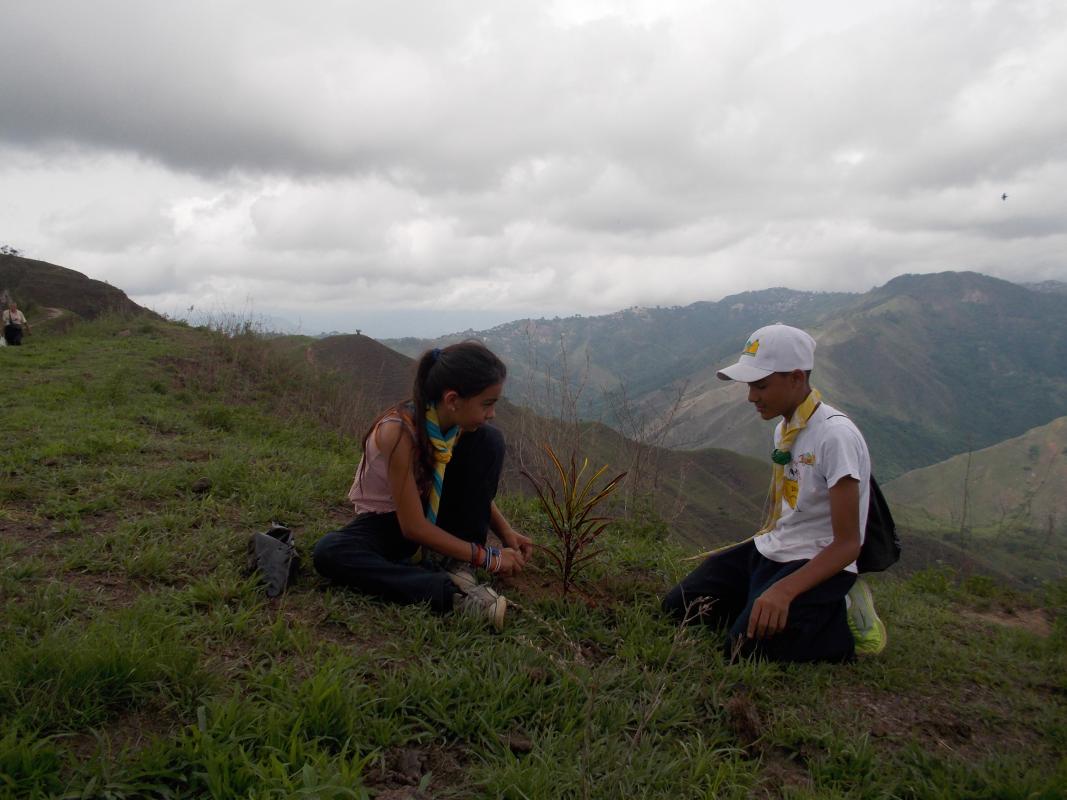 Domingo de arborización-2da Caminata Ecológica.