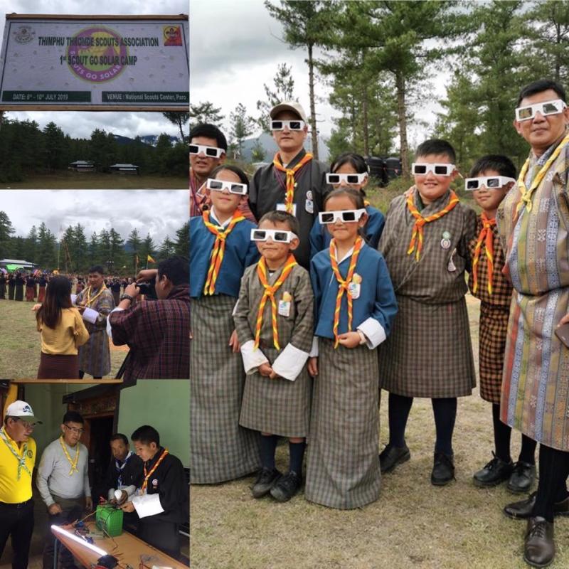 1st Scouts Go Solar Camp