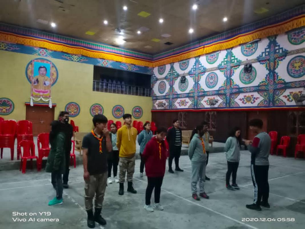 Drill Practice for National Day