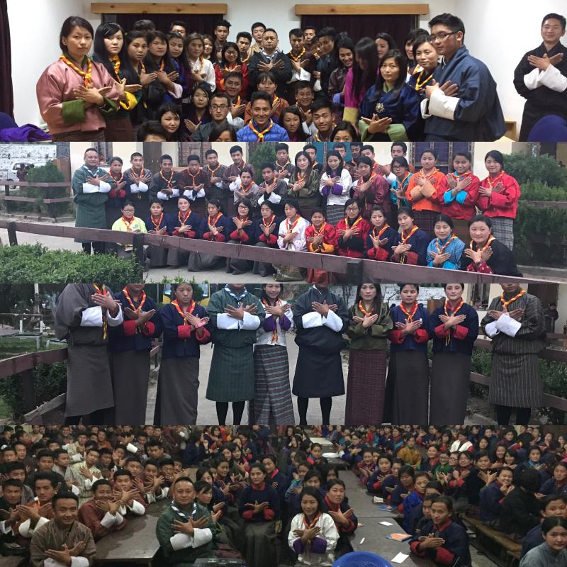 "Dialogue with Students of Trongsa Schools, Bhutan