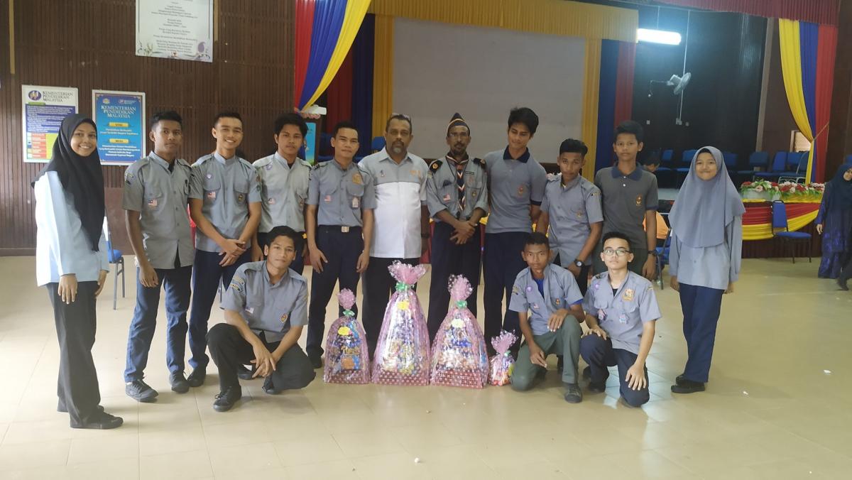 PERTANDINGAN IKATAN TALI ANTARA UNIT BERUNIFORM SMK CHALOK 2019