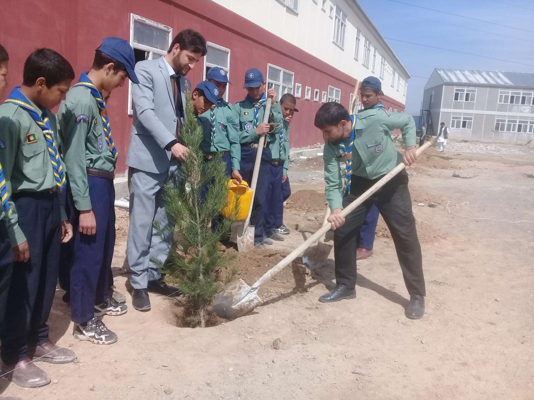 Thanks to Green Scouts for Green Afghanistan !