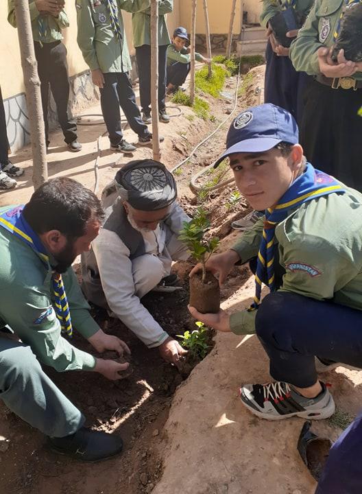 Green Scouts in Green Afghanistan in Herat Province !!
