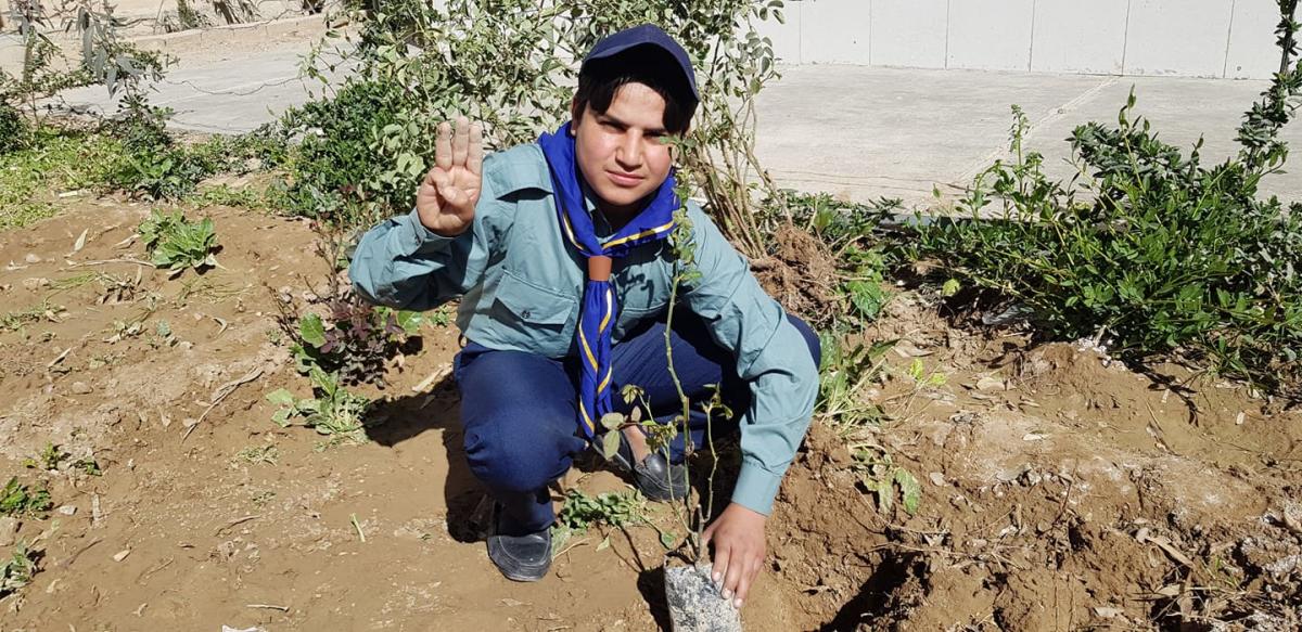 Green Scouts for green Afghanistan Feb 2021
