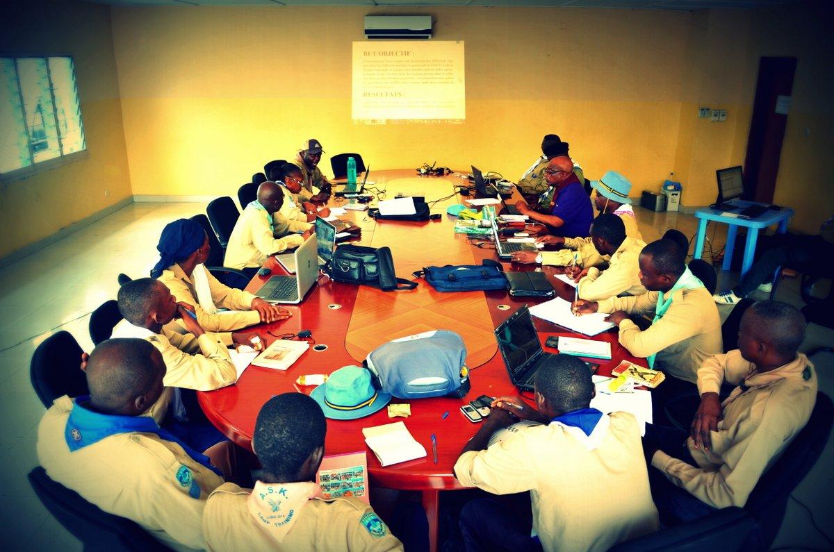 Réunion du 1er Haut Conseil Provincial des Scouts de Kinshasa