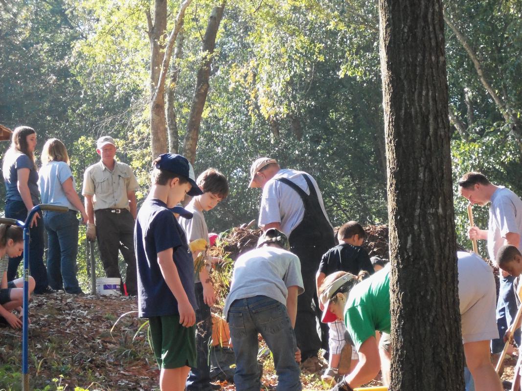 Lavonia City Park/Soil Conservation project