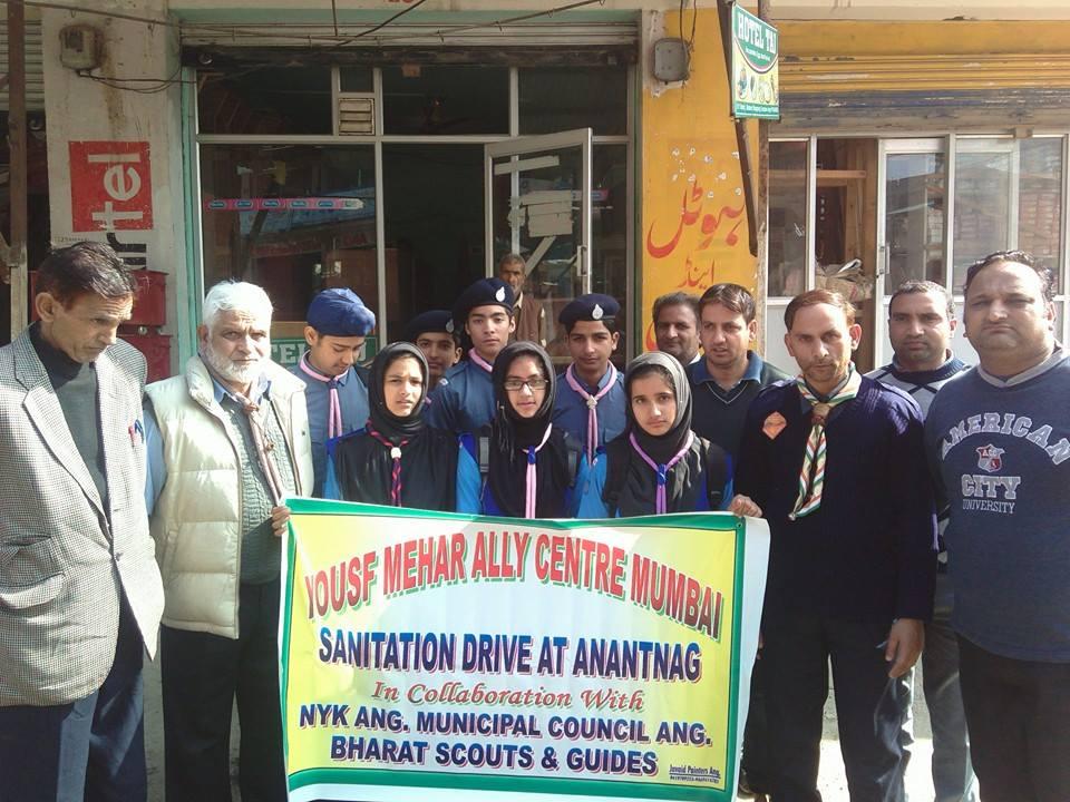 sanitation Drive after flood in J&K