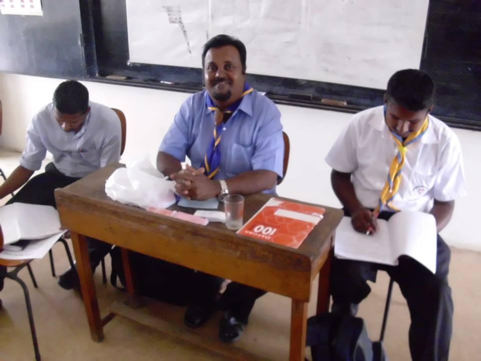 Scouts leaders meeting at Lautoka Primary 2013