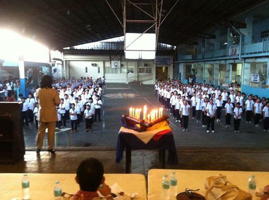 Investiture of seniors scouts