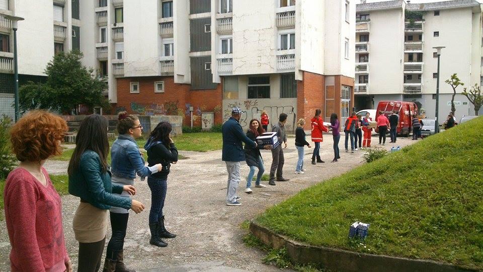 Scouts of O.I. "Igman '92" in collaboration with Red Cross of Ilidza