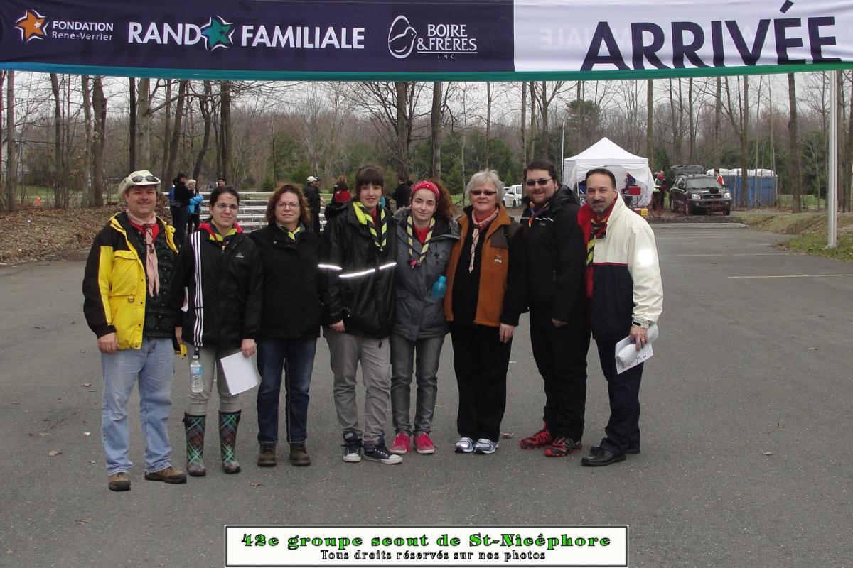 Assistance à la réalisation de la Rando Familiale Boire & Frères au profit de la Fondation René-Verrier 