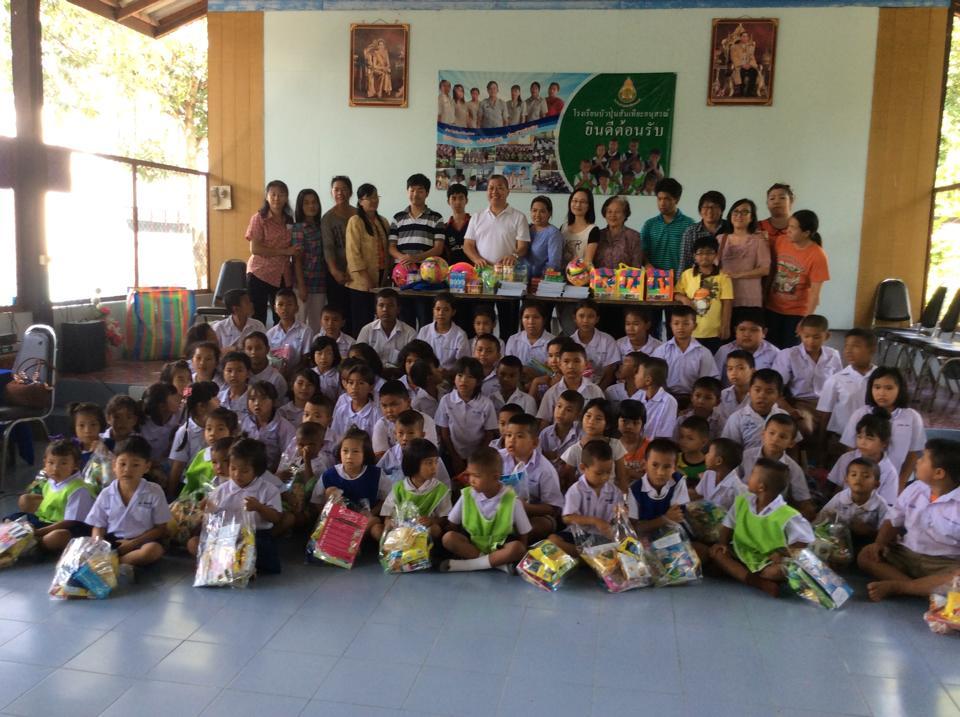 Donnation to children in need in Korat,Thailand
