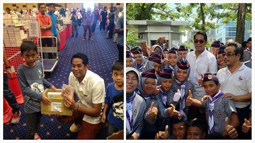 Jamboree Messenger of Peace with the conjunction of National Youth Festival 2014