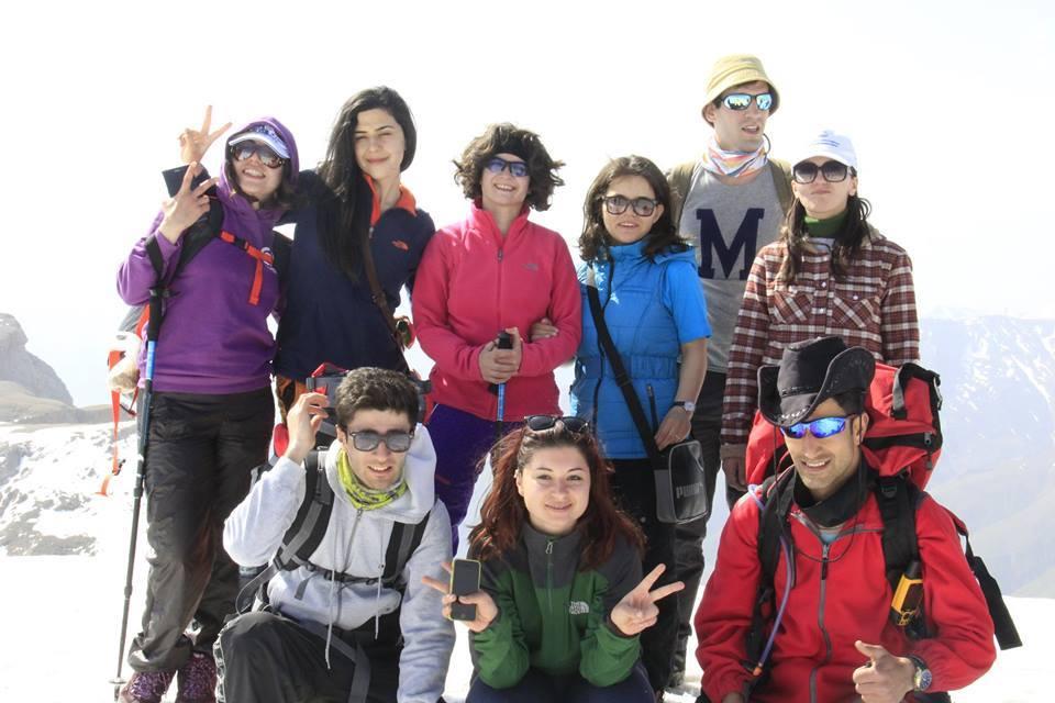 Hiking to the Haydar peak