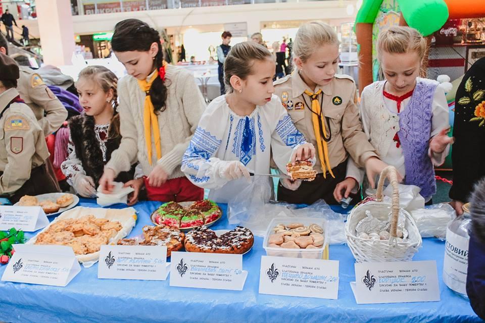 Scout charity fair