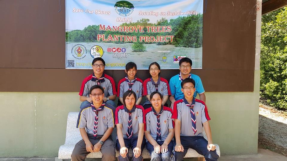 500 Mangrove Trees Planting with Local Scouts in-conjunction with World Wetlands Day