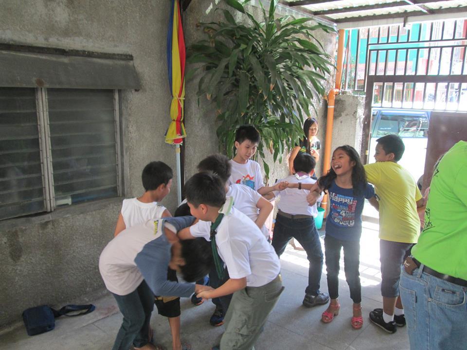 CKSC Boy Scouts reaching out at Bukas Palad Foundation