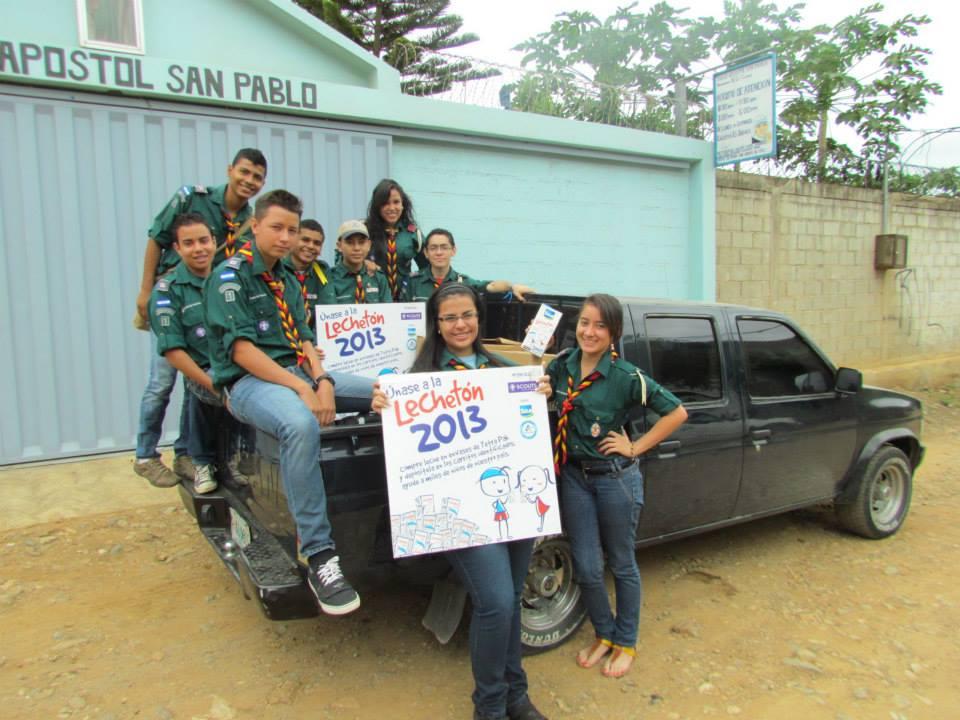 1era Entrega de leches "Lechetón 2013"